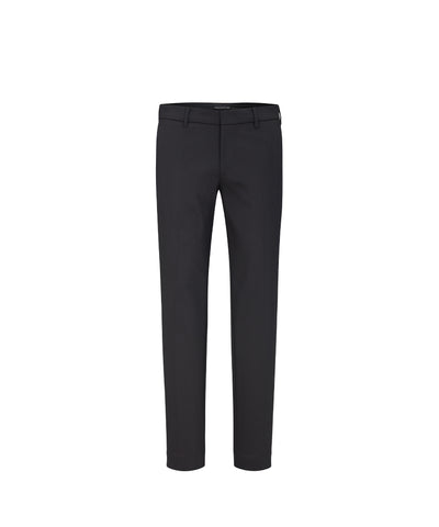 Zwarte Drykorn Sight slim-fit pantalon met ritssluiting