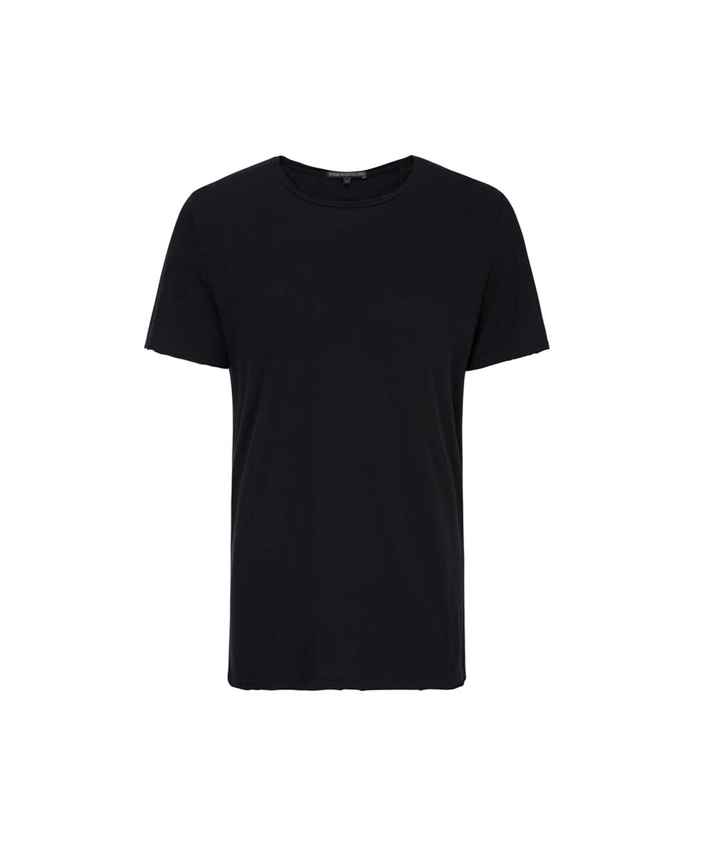 Zwart Drykorn Kendrick regular-fit t-shirt met ronde hals en korte mouwen