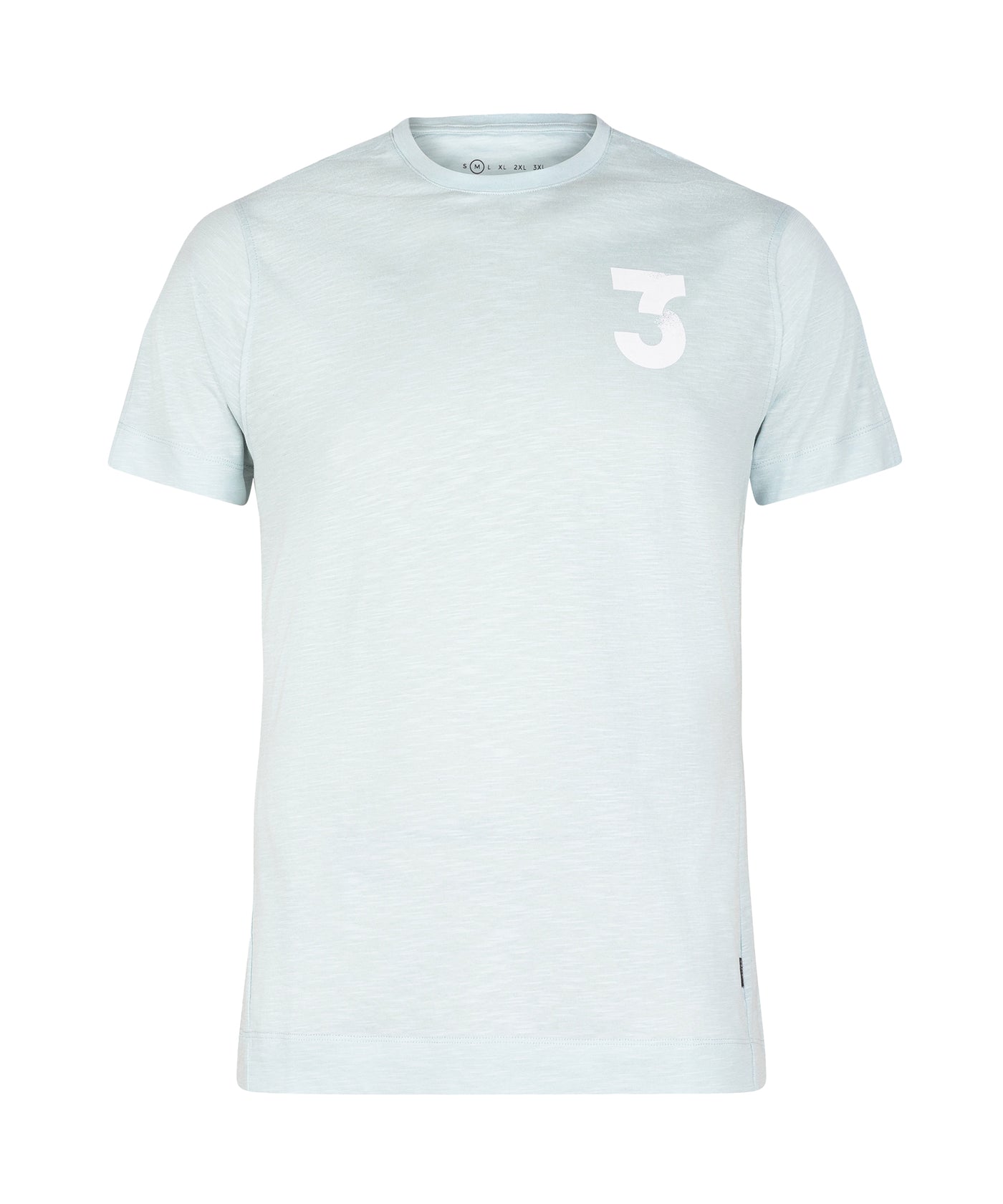 Kollekt - Lyocell Slub 3-art T-shirt - 506 Clear Sky