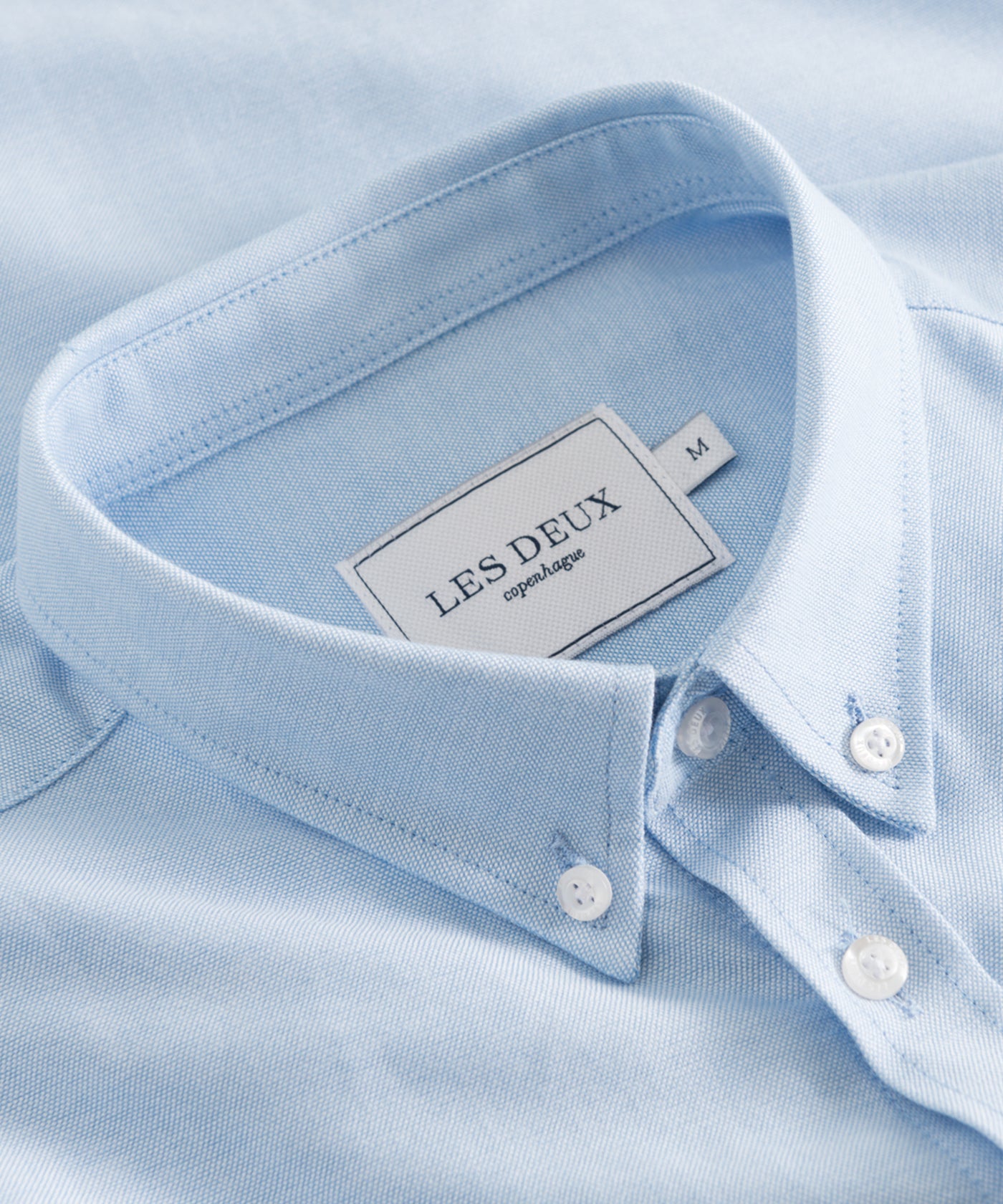 Les Deux - Ldm410021 - Christoph Oxford Shirt - Light Blue