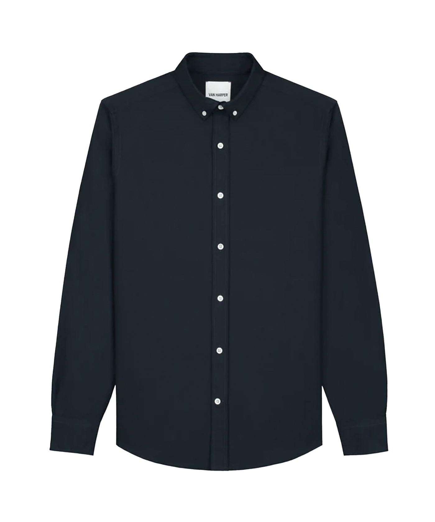 VAN HARPER - Sh101 - Organic Oxford Shirt - Navy