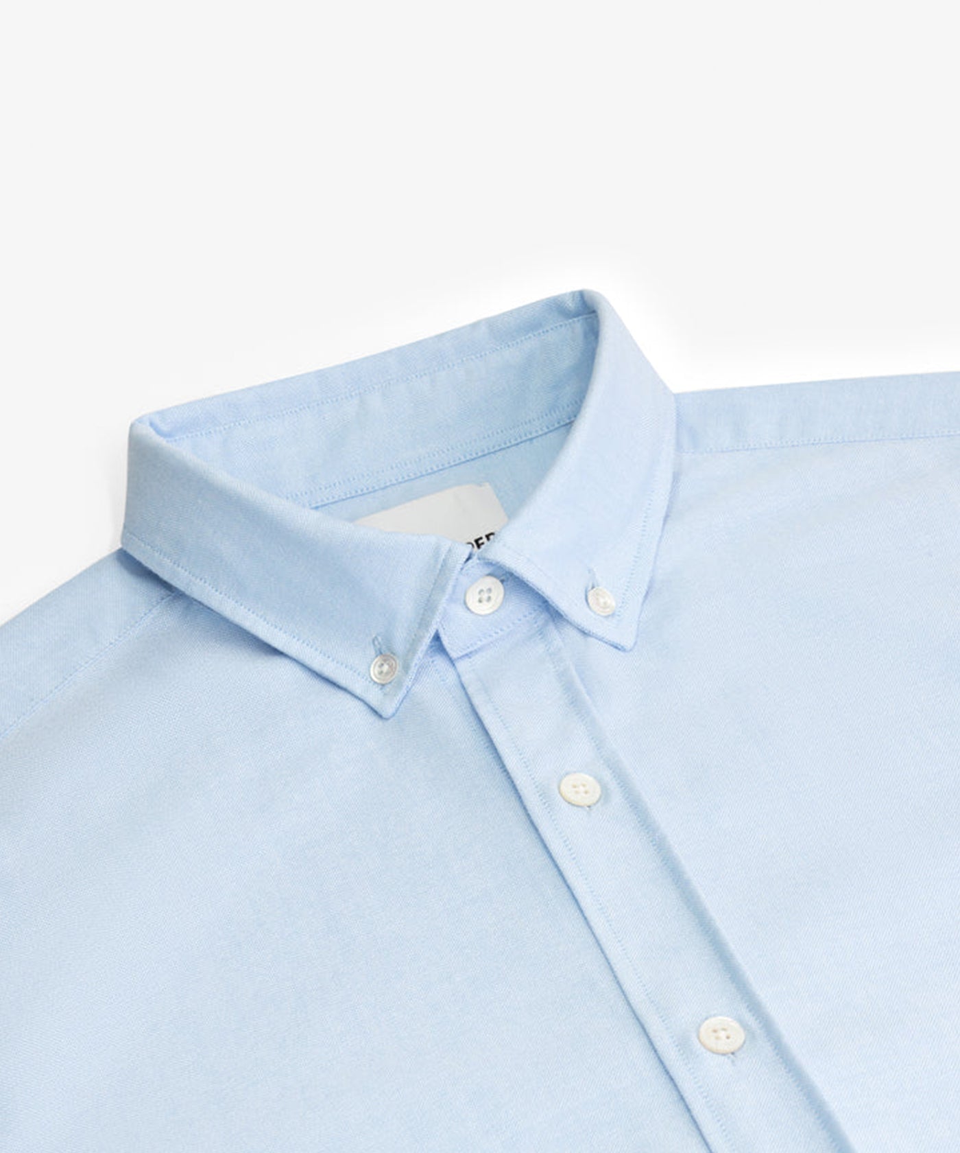 VAN HARPER - Sh101 - Organic Oxford Shirt - Light Blue